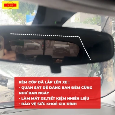 Rèm che nắng kính sau ô tô, đuôi xe - Chống UV, bảo hành 2 năm, giá 138k