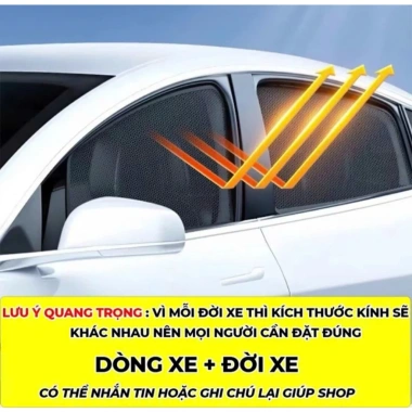 Rèm che nắng nam châm Toyota Zace Chống tia UV giảm nóng giá ưu đãi 365.000đ 8