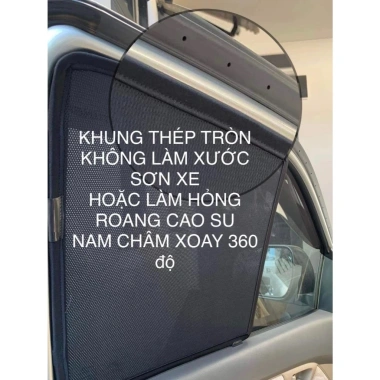 Rèm che nắng ô tô hút nam châm cao cấp - Chắn nắng ô tô giá ưu đãi 267.996₫