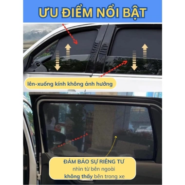 Rèm che nắng ô tô hút nam châm cao cấp - Chắn nắng ô tô giá ưu đãi 267.996₫ 5 Rèm che nắng ô tô hút nam châm cao cấp - Chắn nắng ô tô giá ưu đãi 267.996₫ 5