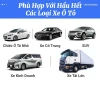 Rèm che nắng tự cuộn gọn gàng, chống tia UV cho ô tô & cửa kính - Đa kích cỡ 8