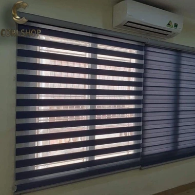Rèm Chống Nắng Cầu Vồng CoriHome - Rèm Khoan Cửa Sổ Cản Sáng 70% Giá Ưu Đãi 310k