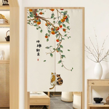 Rèm cửa 2.024 phong cách Trung Quốc - nửa phòng ngủ, tiền sảnh, vách ngăn hành lang, chặn bếp, phong thủy lối vào - 194.400 VND