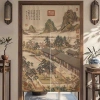 Rèm cửa cổ điển Trung Quốc - tranh phong cảnh, che nhà bếp, vách ngăn tắm, vải, giảm còn 194.400đ, giá gốc 252.720đ 9