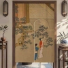 Rèm cửa cổ điển Trung Quốc - tranh phong cảnh, che nhà bếp, vách ngăn tắm, vải, giảm còn 194.400đ, giá gốc 252.720đ 10