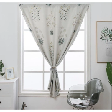 Rèm Cửa Dán Tường Decor Kim Vinh Không Cần Thanh Treo 1m x 1.35m Giá 79.000