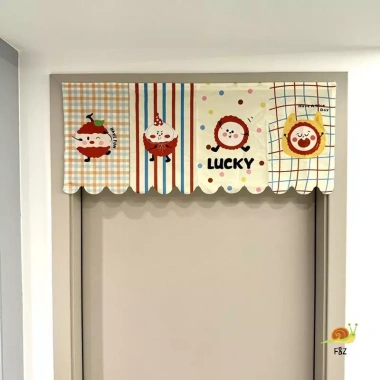 Rèm cửa hoạt hình động vật F&Z tự dính không đục lỗ - riêng tư phòng ngủ, khách, tắm, giảm 20%