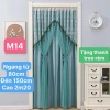 Rèm cửa kèm thanh treo không khoan Tranh trí phòng khách, phòng ngủ, đường luồng Đánh cườm 2
