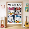 Rèm Cửa Mickey Phim Hoạt Hình Cho Phòng Ngủ Trẻ Em Khối Phòng Nửa Rèm Đục Lỗ Thiết Kế Mới Giá Ưu Đãi 194.400đ 5