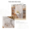 Rèm cửa ren FDM kiểu Pháp 1m3x2m cột kính thiên văn - Lắp đặt không khoan, chỉ 75.000₫ 3