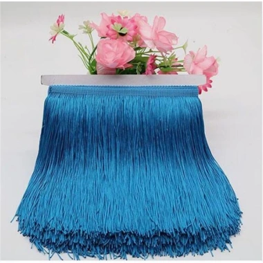Rèm Cửa Ren Tua Rua 10Yards Dài 15cm Polyester Khiêu Vũ Latin – Giá 146.973₫