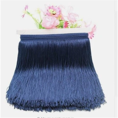 Rèm Cửa Ren Tua Rua 10Yards Dài 15cm Polyester Khiêu Vũ Latin – Giá 146.973₫