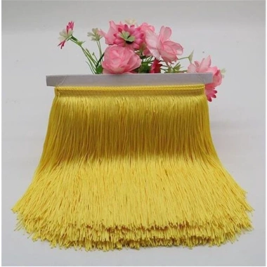 Rèm Cửa Ren Tua Rua 10Yards Dài 15cm Polyester Khiêu Vũ Latin – Giá 146.973₫ 4 Rèm Cửa Ren Tua Rua 10Yards Dài 15cm Polyester Khiêu Vũ Latin – Giá 146.973₫ 4