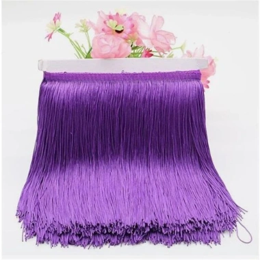 Rèm Cửa Ren Tua Rua 10Yards Dài 15cm Polyester Khiêu Vũ Latin – Giá 146.973₫