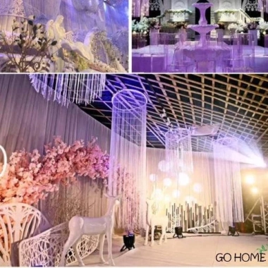 Rèm Cửa Sổ 1x2m Kim Tuyến Lấp Lánh – Mành Ngăn Phòng, Trang Trí Tiệc Cưới, 98.000đ 9
