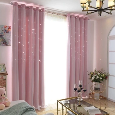 Rèm cửa sổ chống nắng 99% siêu đẹp, decor phòng, loại đục lỗ, chỉ 138.600₫