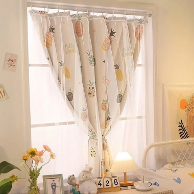 Rèm cửa sổ mềm mại, trang trí phòng khách - ban công giá ưu đãi 34.344₫ 5