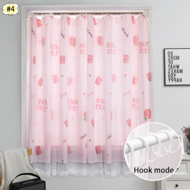 Rèm cửa sổ mềm mại, trang trí phòng khách - ban công giá ưu đãi 34.344₫ 10