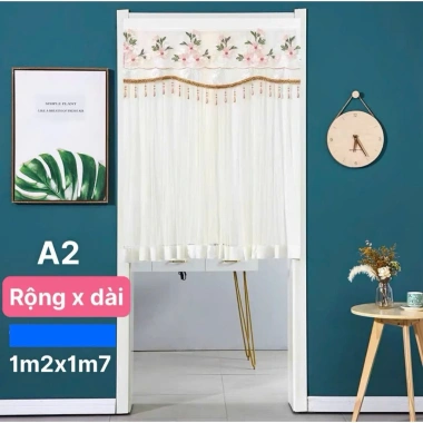 Rèm Cửa Sổ Trang Trí 2 Lớp - Tặng Dây Keo Dán, Giá Ưu Đãi 250k (Giá Gốc 300k) 3