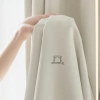 Rèm Cửa Trắng Ngà Cao Cấp 98% Cản Sáng - Không Họa Tiết, Phòng Khách và Phòng Ngủ, Giá Ưu Đãi 185.680₫ 4