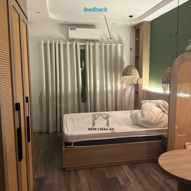 Rèm Cửa Trắng Ngà Cao Cấp 98% Cản Sáng - Không Họa Tiết, Phòng Khách và Phòng Ngủ, Giá Ưu Đãi 185.680₫ 5