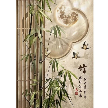 Rèm Cửa Tre Trung Hoa Không Rỉ - Vách Ngăn, Trang Trí Phòng Ngủ, Giá 194.400₫ 5