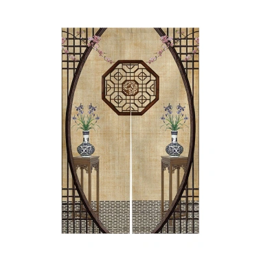 Rèm cửa Trung Hoa - Vách ngăn phòng ngủ, phòng tắm, nửa bếp, giá chỉ 194.400₫