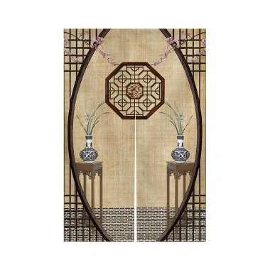 Rèm cửa Trung Hoa - Vách ngăn phòng ngủ, phòng tắm, nửa bếp, giá chỉ 194.400₫