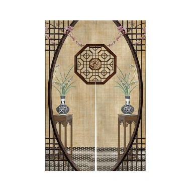 Rèm cửa Trung Hoa - Vách ngăn phòng ngủ, phòng tắm, nửa bếp, giá chỉ 194.400₫