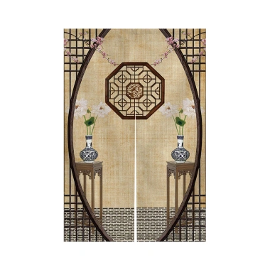 Rèm cửa Trung Hoa - Vách ngăn phòng ngủ, phòng tắm, nửa bếp, giá chỉ 194.400₫