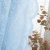 Rèm cửa tự dính ren Jacquard, lọc sàn, giặt được, móc & chốt, phân vùng đa năng 8