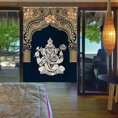 Rèm Cửa Vách Ngăn Thái Lan Vintage Dân Tộc - Vải Dày, Nửa Rèm Phòng Ngủ, Giá 19.44K 3 Rèm Cửa Vách Ngăn Thái Lan Vintage Dân Tộc - Vải Dày, Nửa Rèm Phòng Ngủ, Giá 19.44K 3