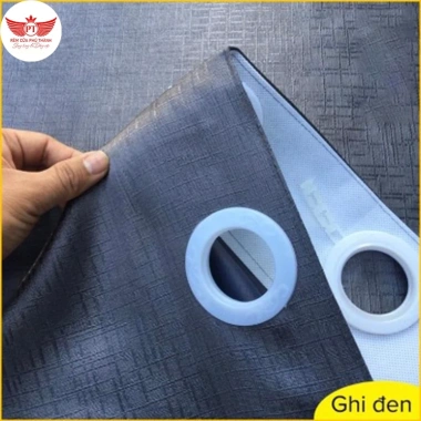 Rèm cửa vải gấm cao cấp phòng ngủ, che nắng 99% cản nhiệt 24/9, chỉ 130.000₫