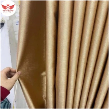 Rèm cửa vải gấm cao cấp phòng ngủ, che nắng 99% cản nhiệt 24/9, chỉ 130.000₫