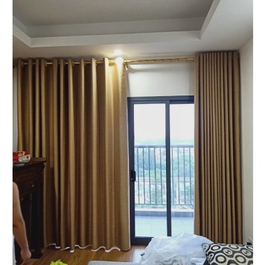 Rèm Cửa Vàng Đồng Chống Nắng Cản Sáng Sang Trọng Nhiều Màu Kích Thước Giá 160.000 VND
