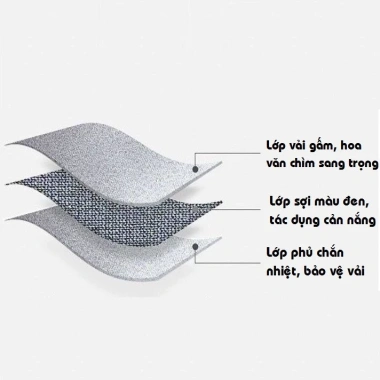 Rèm Cửa Vàng Đồng Chống Nắng Sang Trọng, Nhiều Kích Cỡ & Họa Tiết - Giá 160k