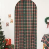 Rèm Cửa Viền Tassel Họa Tiết Caro Tết Rèm Luồn Dán Tường Tiện Lợi Giá 54.000₫ 3