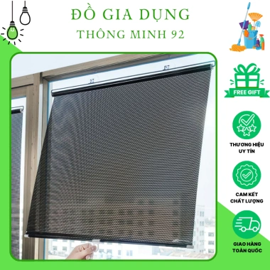 Rèm dán che nắng cuộn gọn, cách nhiệt, chống UV cho cửa sổ, ô tô - 100.000đ
