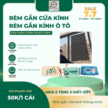 Rèm dán che nắng cuộn gọn, cách nhiệt, chống UV cho cửa sổ, ô tô - 100.000đ