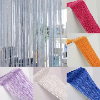 Rèm Dây Cổ Điển Màu Trơn - Phòng Chia Cửa Đẹp, Lắp Đặt Dễ Dàng, Giá Ưu Đãi 77.436₫