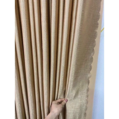 Rèm Gấm Dệt 3 Lớp Cao Cấp - Chống Nắng 95% - Trang Trí Nhà, Giá Ưu Đãi 142k