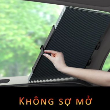 Rèm gấp DLIGHT chống nóng, che kính lái ô tô gọn nhẹ, giảm UV, chỉ 230k