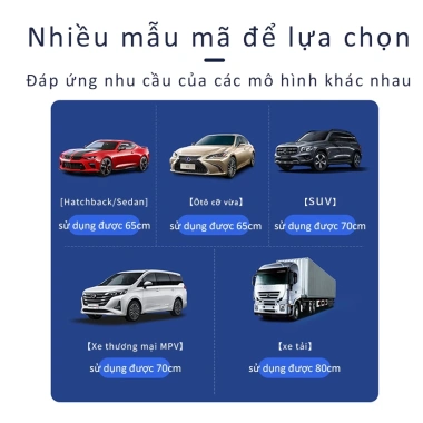 Rèm gấp DLIGHT chống nóng, che kính lái ô tô gọn nhẹ, giảm UV, chỉ 230k