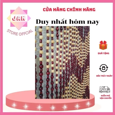 Rèm hạt gỗ Đài Loan cao cấp 1m2x2m - Trang trí nội thất, giá ưu đãi 550.000đ Rèm hạt gỗ Đài Loan cao cấp 1m2x2m - Trang trí nội thất, giá ưu đãi 550.000đ