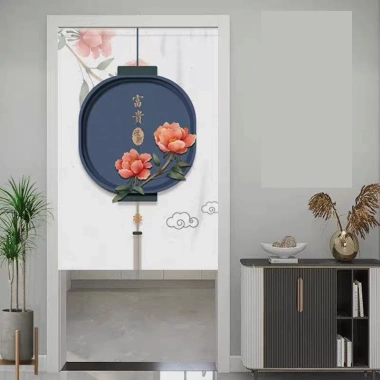 Rèm in hoa họa tiết Nhật Bản, bao gồm thanh treo, chỉ 239.000đ 2