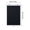Rèm lăn NAMSHEVA đen, cốc hút bóng lăn, di động gọn nhẹ cho văn phòng và nhà, ưu đãi 109.560₫ 10