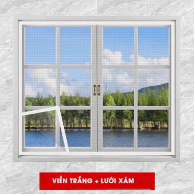Rèm Lưới Chống Muỗi Cửa Sổ - WINDOWBLINDS May 4 Mặt, Kích Thước Tùy Ý, Giá 60.000 VND 10