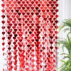 Rèm mưa trái tim MALCOLM - Rèm tiệc lụa 1m×2m, nền lấp lánh, trang trí đám cưới 8