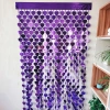 Rèm mưa trái tim MALCOLM - Rèm tiệc lụa 1m×2m, nền lấp lánh, trang trí đám cưới 10