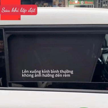 Rèm nam châm dày che nắng Vinfast VF3 chuẩn form, tặng phụ kiện, giá 188k